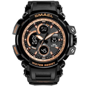 Men Sport Watches Led Digital Rubber Strap Smart Watch 30m Waterproof