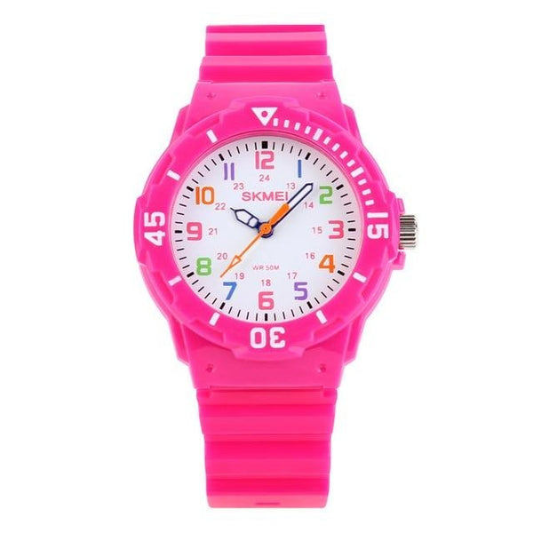 Kids Quartz Watches 50M Waterproof Analog Wristwatches