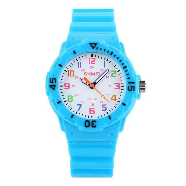 Kids Quartz Watches 50M Waterproof Analog Wristwatches