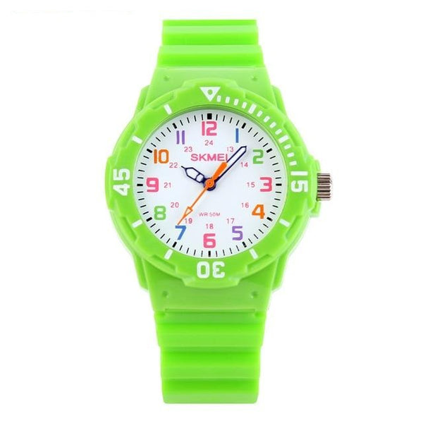 Kids Quartz Watches 50M Waterproof Analog Wristwatches