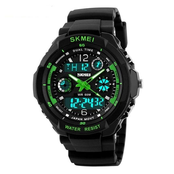 Children Sports Fashion LED Quartz Digital Watch Boys Girls