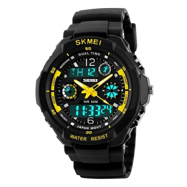 Children Sports Fashion LED Quartz Digital Watch Boys Girls