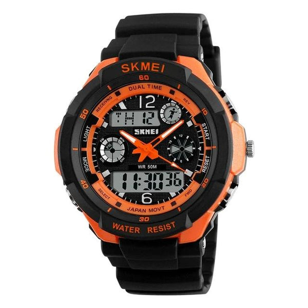 Children Sports Fashion LED Quartz Digital Watch Boys Girls