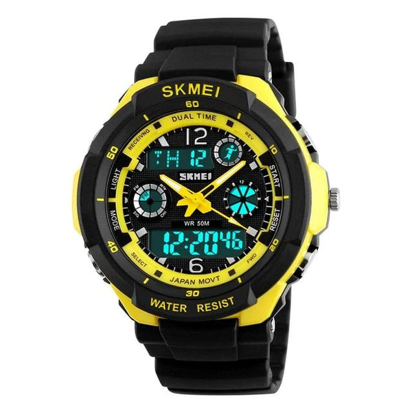 Children Sports Fashion LED Quartz Digital Watch Boys Girls